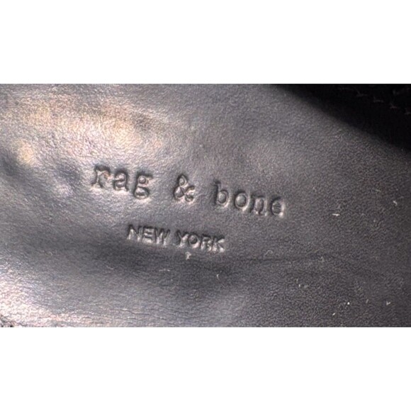 Rag‎ & Bone Classic Newbury Deep Brown Size US 7 EU37 Ankle Boots - Picture 12 of 13